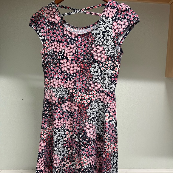 Epic Threads Super Soft Floral Print Dress – Girls Size Large - Picture 2 of 3